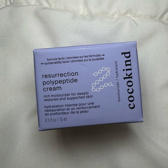 Cocokind Resurrection Polypeptide Moisturizer Cream Travel Size 0.5 oz NEW - Picture 1 of 2